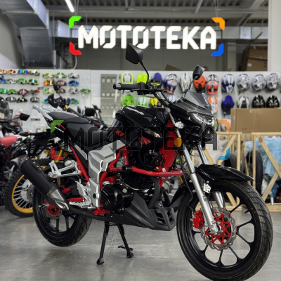 Мотоцикл дорожный Regulmoto (Регулмото) Raptor NEW чёрный с ПТС